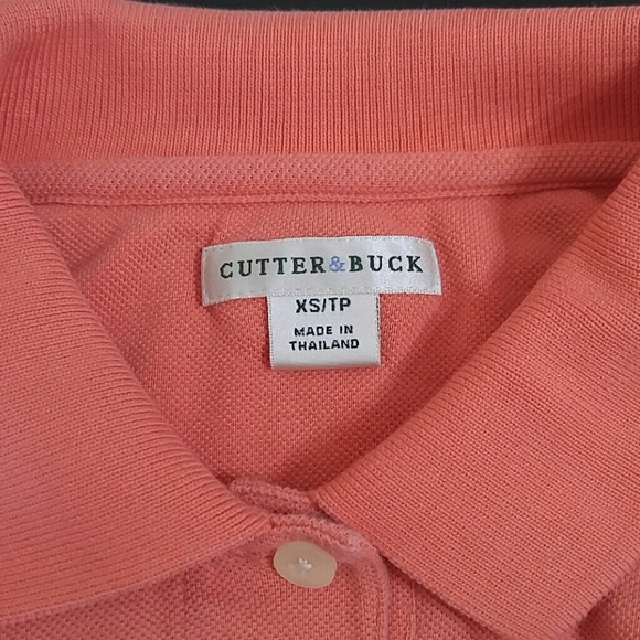 Orange Cadillac logo embroidered polo sz men's XS - Picture 5 of 5